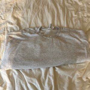Heather grey sweatshirt